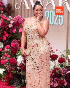 Moliy at 2025 BET Red Carpet