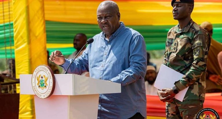 Mahama launches 2,000-unit military barracks project.