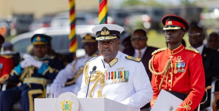 GMA Parade: President Mahama Honours the Overall Best Cadet
