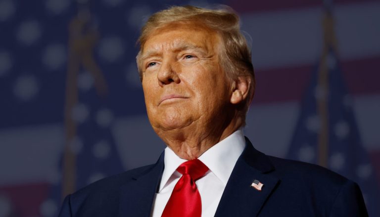 Even in Tribute, Trump Makes It About Trump