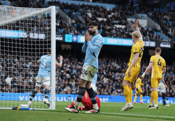 Manchester City continues to flater with Brighton draw