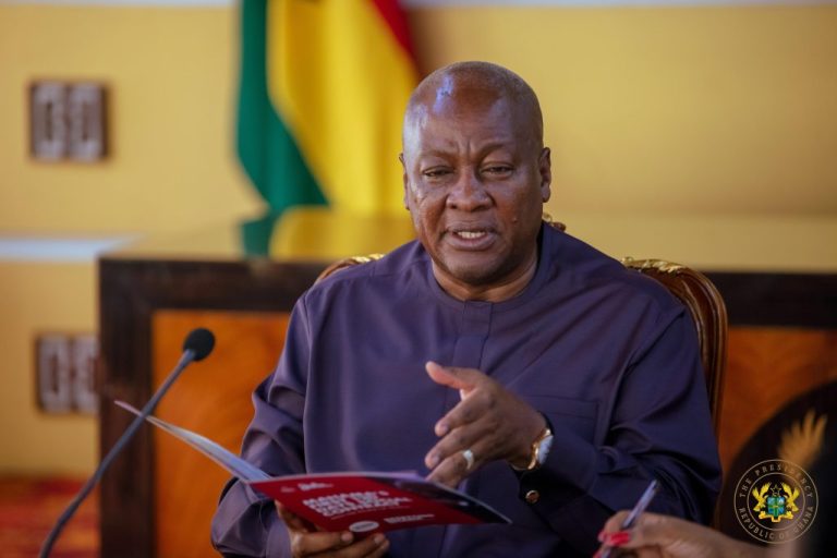John Dramani Mahama Signs 24-Hour Economy Authority Bill, 2025 into Law