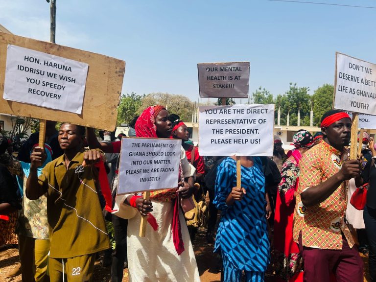 Unpaid Teachers in Northern Region Hit the Streets Over Salary Delays