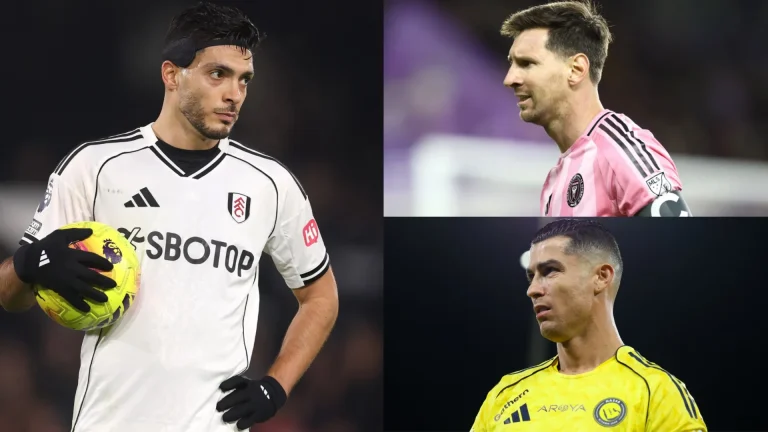 Fulham and Mexico star Raul Jimenez ranks himself above Lionel Messi, Cristiano Ronaldo, and Harry Kane in one key area