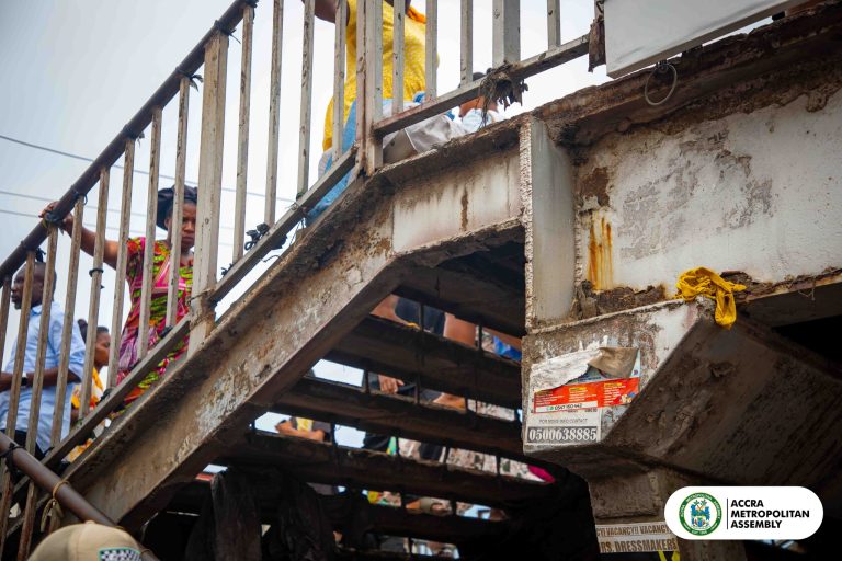 AMA to permanently ban trading on Kaneshie footbridge after repairs