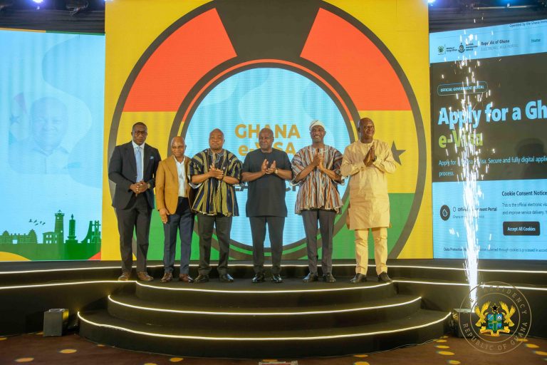 John Dramani Mahama launches Ghana’s e-Visa portal
