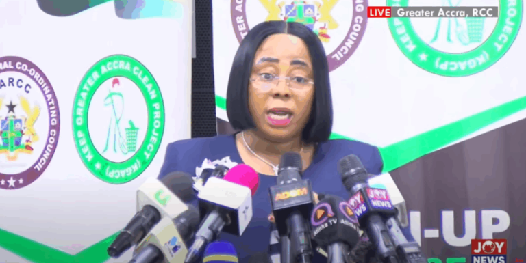 Greater Accra on high flood alert as Linda Ocloo announces emergency measures