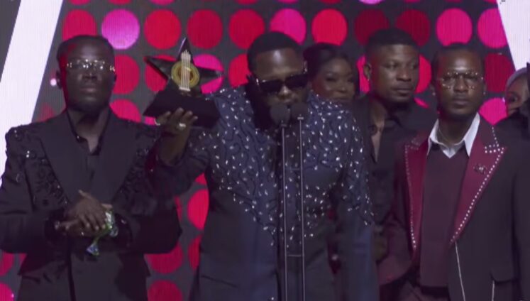 Medikal’s song “Shoulder” wins Best Hiplife Song at the 27th TGMA.