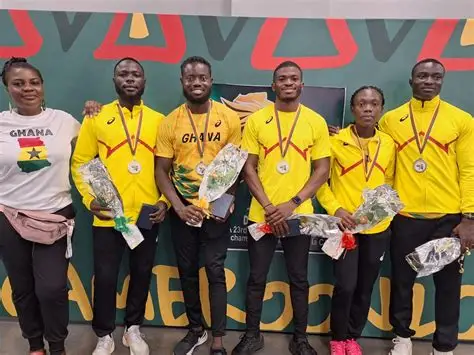 Team Ghana finishes African seniors athletics championships with five medals