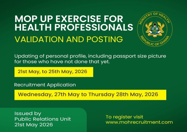 Health recruitment portal down as mop-up exercise begins