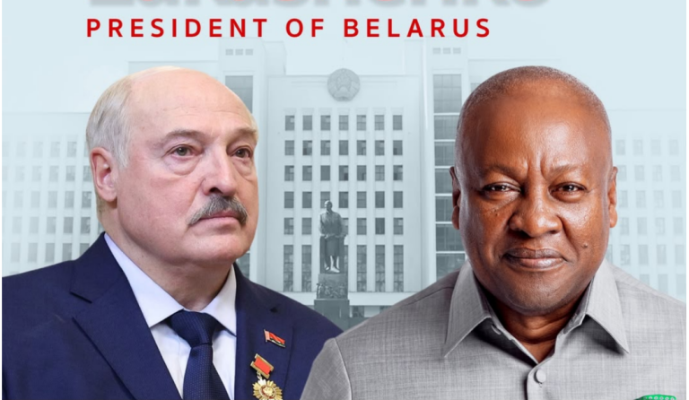 Mahama to hold bilateral talks with Belarusian president Lukashenko today