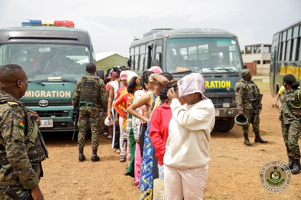 GIS repatriates 105 human trafficking victims rescued in Asankragwa operation