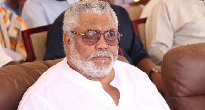 NDC renames national headquarters after Jerry John Rawlings, unveils bust
