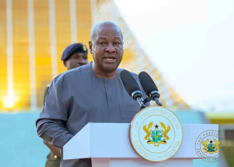 Mahama’s approval rating hits record 71% in Global InfoAnalytics poll