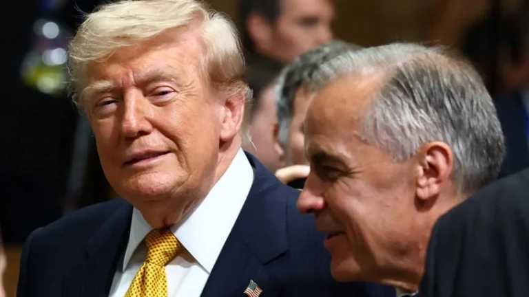 Trump imposes 50% tariffs on Canadian imports as Carney vows tougher trade talks