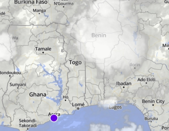GMet forecasts morning showers, afternoon thunderstorms across Ghana