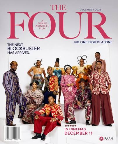 Funke Akindele Announces New Movie ‘The Four’ Set for December Release